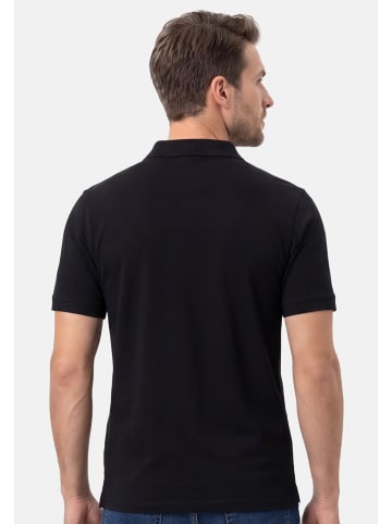 Ragman Poloshirt Basic in Schwarz