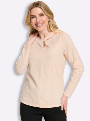 Sieh an! Langarm-Shirt in elfenbein