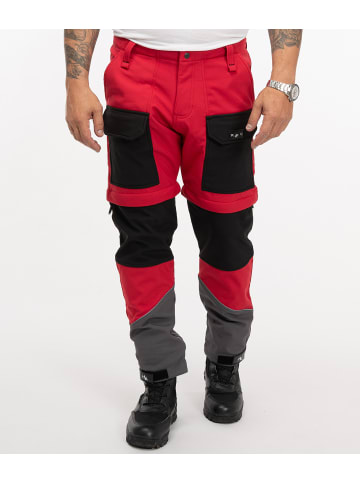 Rock Creek Softshellhose in Rot