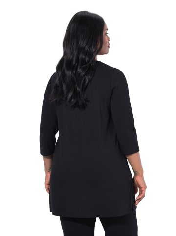 Ulla Popken Sweatshirt in schwarz