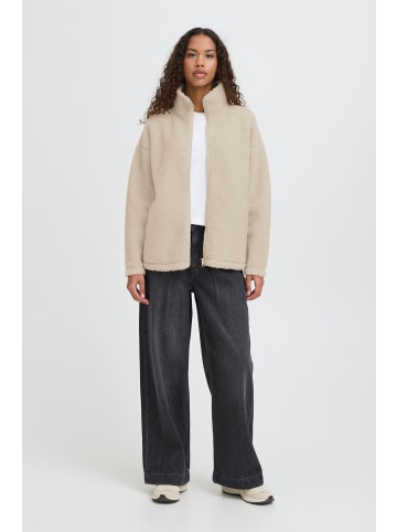 Oxmo Fleecejacke OXTOVINE in Beige