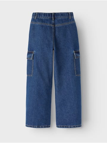 name it Cargojeans in Dark Blue Denim