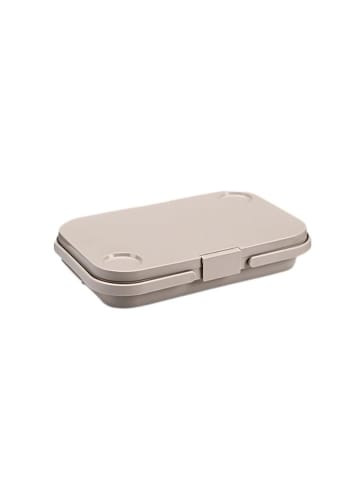 COFI 1453 Picknickkorb mit Tisch - Klappbar, 3in1 mit Becherhalter in Beige