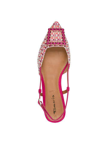 Tamaris Slingpumps in PINK COMB