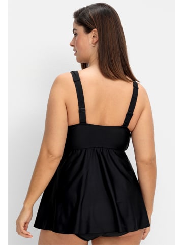 sheego Tankini-Top in schwarz