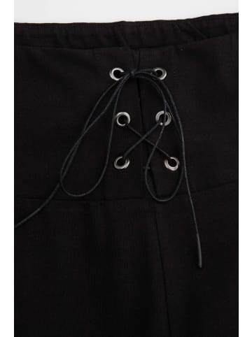 Coccodrillo Leggings mit langem Hosenbein in schwarz