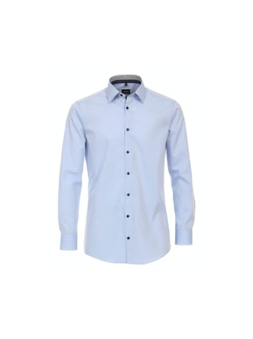 CASAMODA Langarm FreizeitHemd für Herren in blau