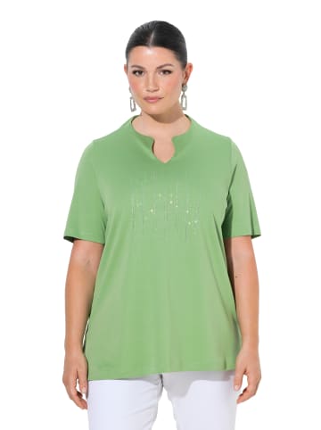 Ulla Popken Shirt in erbse