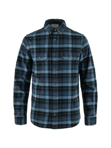 FJÄLLRÄVEN Hemd Singi Heavy Frannel Shirt in Marine