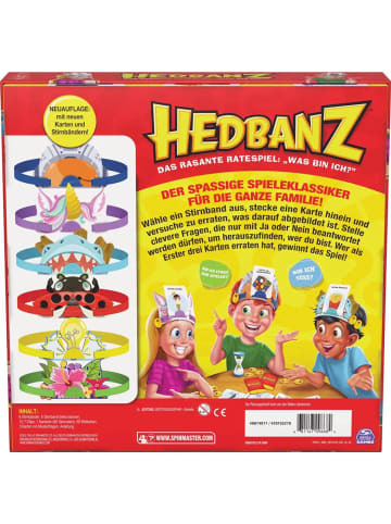 Spin Master Hedbanz Rate- und Partyspiel in Mehrfarbig ab 6 Jahre