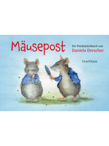 Urachhaus Papeterie/PBS - Postkartenbuch »Mäusepost«