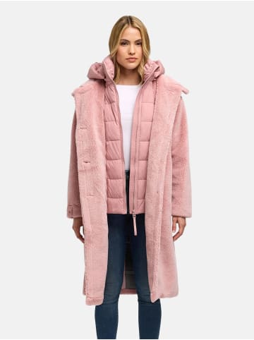 Navahoo Wintermantel Teddyzauber 14 in Powder Rose