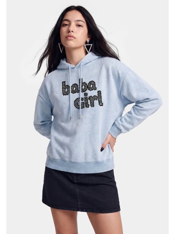 myMo ROCKS Women Hoodie in Blue