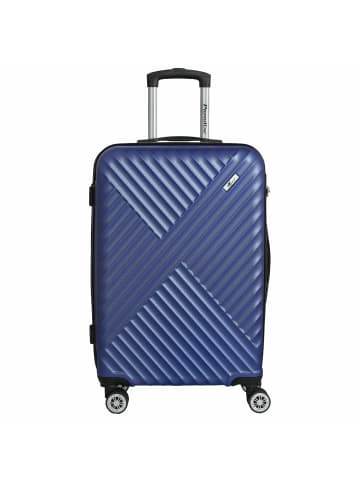 Paradise by CHECK.IN Kingston - 4-Rollen-Trolley 67 cm (lila) in blau