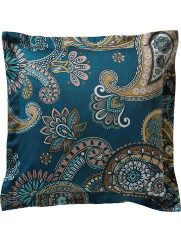 Erwin Müller Mako-Satin Kuschelkissenbezug in blau