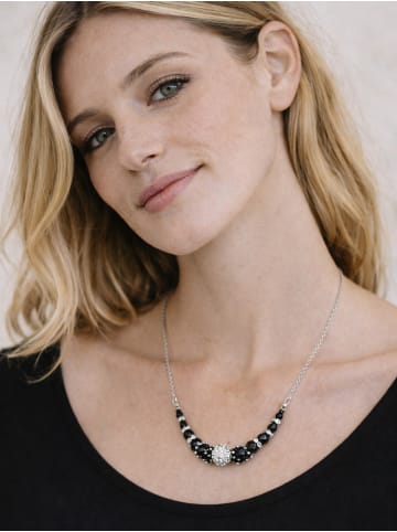 collezione alessandro Kurze Kette " Miriam " in schwarz
