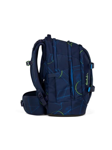 Satch Satch pack Schulrucksack Blue Tech dunkelblau