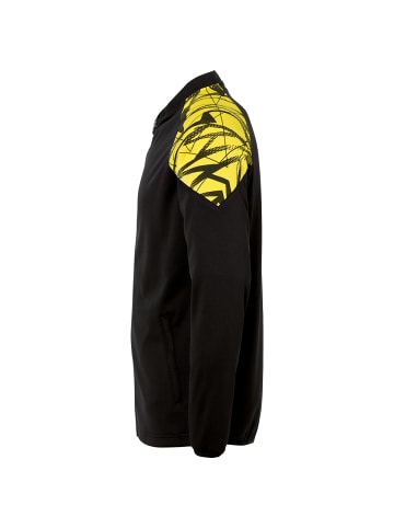 uhlsport  Trainingsjacke GOAL 25 POLY JACKE Kids in schwarz/limonengelb