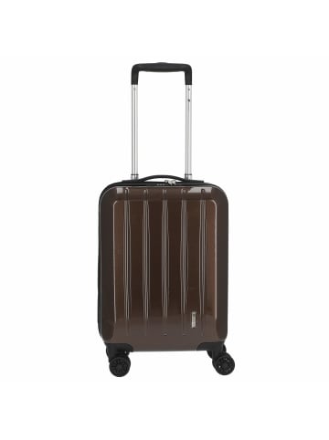 Check.In London 2.0 - 4-Rollen-Trolley 50 cm (orange) in carbon champagner