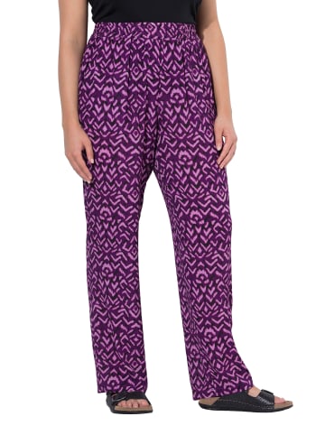 Ulla Popken Schlupfhose in dunkles violett