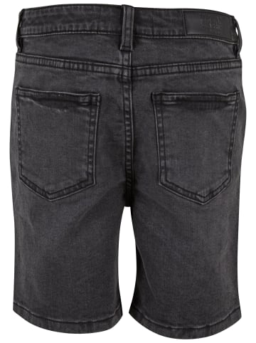 Urban Classics Jeans-Shorts in black washed