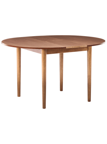 Beliani Esszimmertisch ECHO in Braun - (W) 107 x (H) 76 x (L) 107 cm