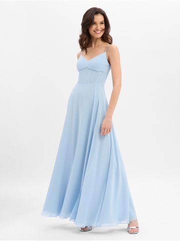 Marie Lund Kleid in hellblau - 0002