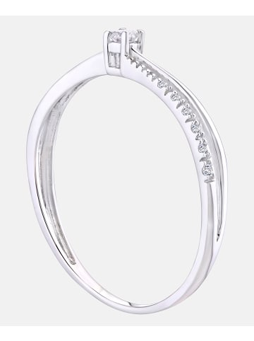Diamant L'éternel Verlobungsring aus 375 Weißgold mit Diamant