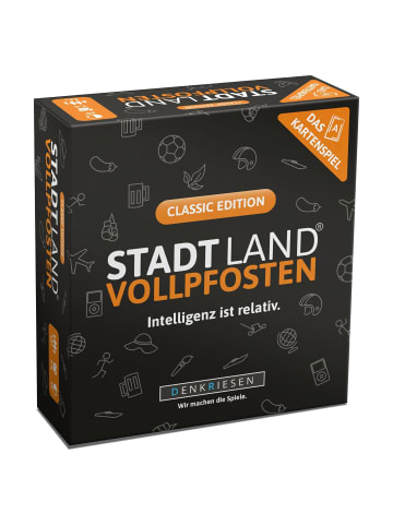 DENKRIESEN DENKRIESEN - STADT LAND VOLLPFOSTEN - Das Kartenspiel - Classic Edition |...