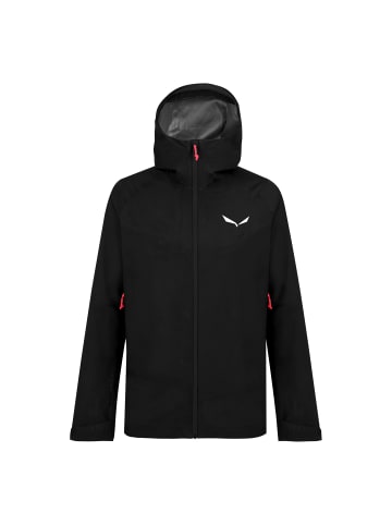 Salewa Regenjacke in schwarz