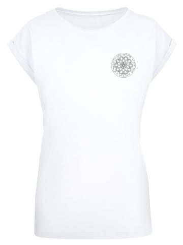 F4NT4STIC T-Shirt Darts Board Dartscheibe in weiß