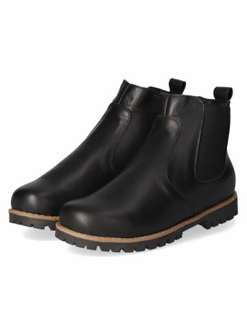 Andrea Conti Chelsea Boots in schwarz