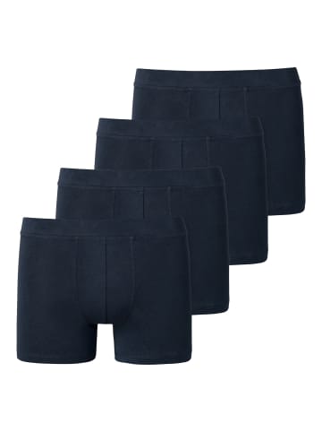 Schiesser Boxershort 4er Pack in Dunkelblau