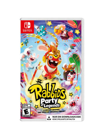 COFI 1453 Nintendo Switch Spiel Rabbids: Party of Legends - Enthält nur in Mehrfarbig