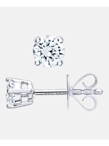 Diamant L'éternel Ohrstecker aus 750 Weißgold mit 0.33 Karat Diamant