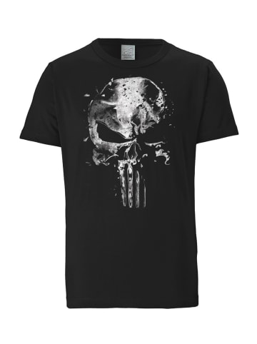 Logoshirt T-Shirt Marvel - Punisher Mercury Skull in schwarz