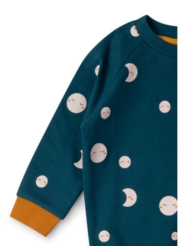 Little Green Radicals Raglan-Sweatshirt in Blau