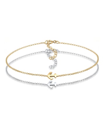 Elli Armband 925 Sterling Silber Anker in Silber