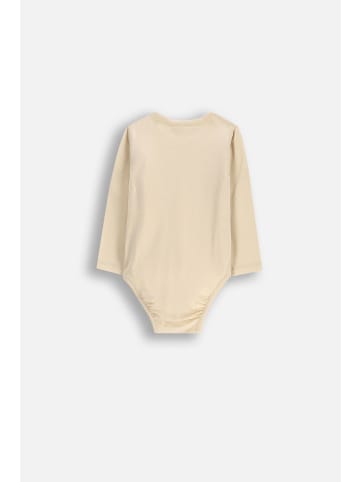 Coccodrillo Langarm-Body in beige