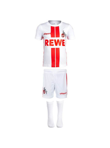 uhlsport  Trainingsanzug 1.FC Köln Mini-Kit in weiß
