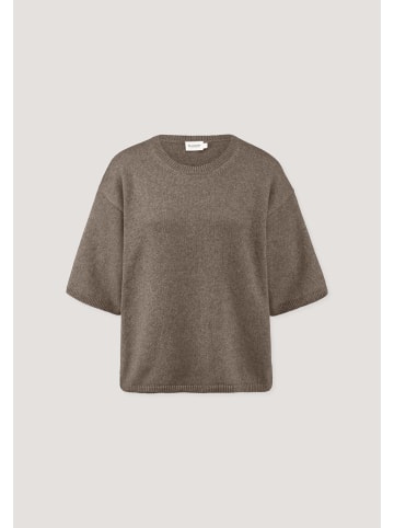 Hessnatur Strick Pullover Oversize in camel