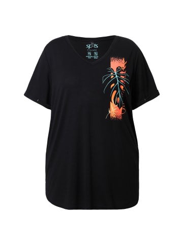 Ulla Popken Shirt in schwarz