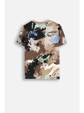 Coccodrillo T-Shirt mit kurzen Ärmeln in bunt