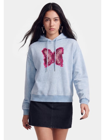 myMo ROCKS Women Hoodie in Blue