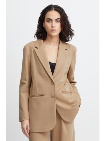 ICHI Blazer IHKATE Loose fit in Tannin