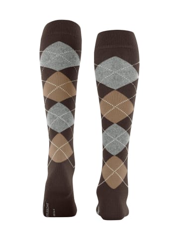 Burlington Marylebone Kniestrumpf in Dark brown