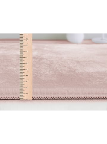 the carpet Fellteppich Cosy in Rosa