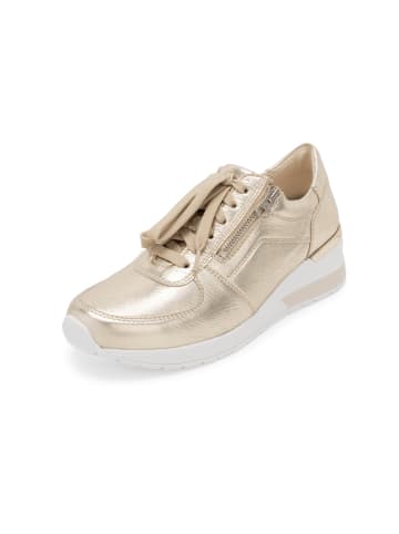 VITAFORM Hirschleder Sneaker in gold