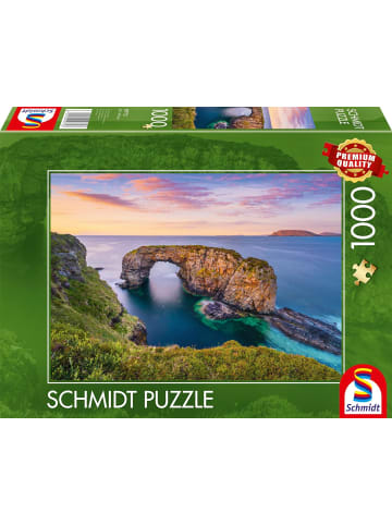 Schmidt Spiele Brettspiel Puzzle - Great Pollet sea arch, Ireland (1000 - Ab 12 Jahren