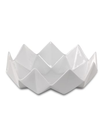 Kaiser Porzellan Schale " Polygono Star " in weiß